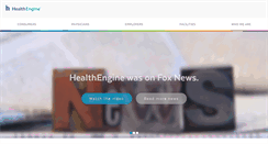 Desktop Screenshot of healthengine.com